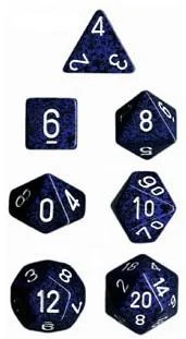 Dice Set Stealth Speckled (7) CHX25346