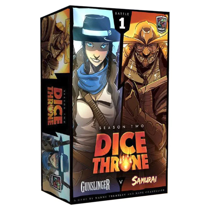 DICE THRONE - GUNSLINGER VS SAMURAI