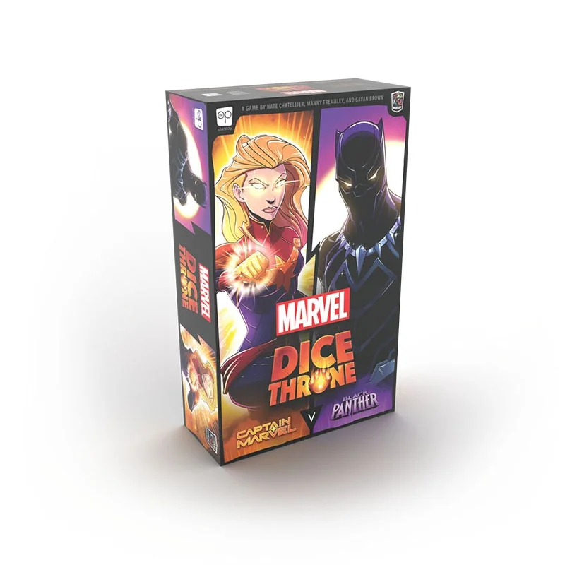 Dice Throne Marvel - Captain Marvel v Black Panther