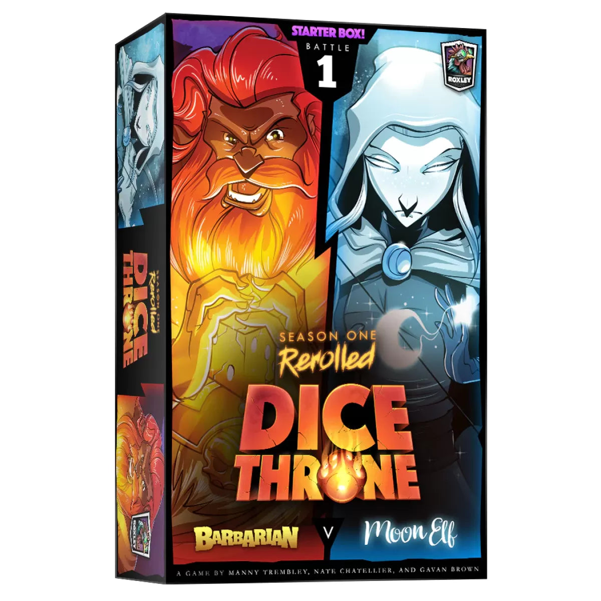 Dice Throne Season 1 Barbarian v Moon Elf