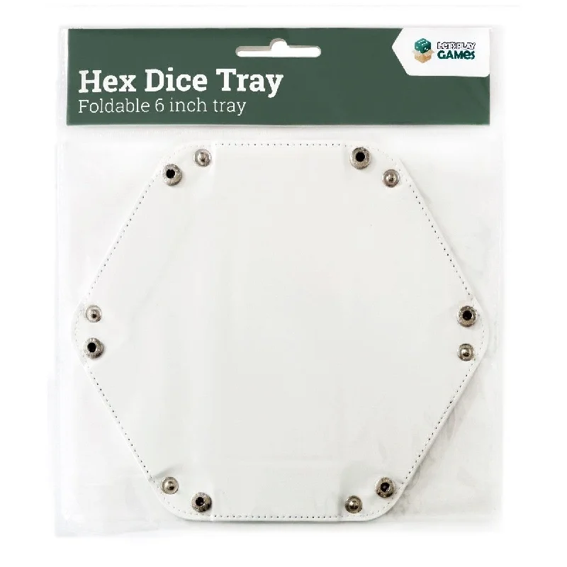 Let's Play Hex Dice Tray 6 Inch