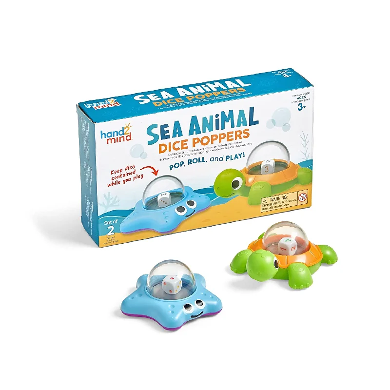 Sea Animals Dice Poppers