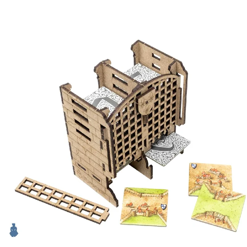 The Dicetroyers - Carcassonne Tile Dispenser (Italy Import)