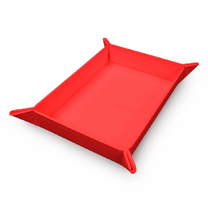 Ultra Pro - Magnetic Folding Dice Tray - Vivid: Red