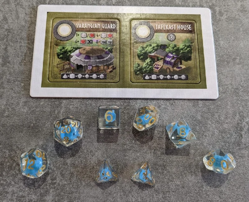 Champions of Midgard Polyhedral Dice Promo Tiles