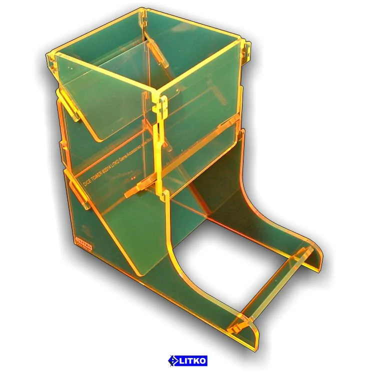 LITKO Fluorescent Yellow Dice Tower