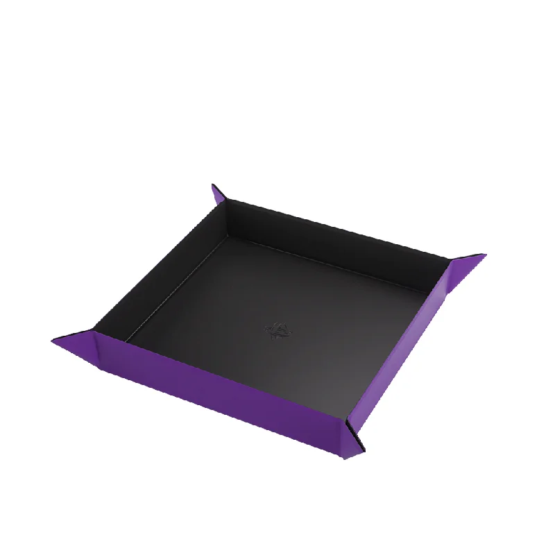 Gamegenic Magnetic Dice Tray (Black/Purple)