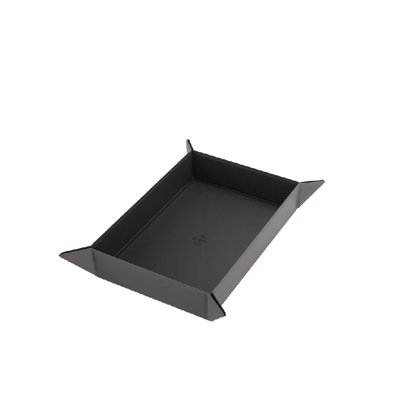 Gamegenic Magnetic Dice Tray Rectangular (Black/Gray)