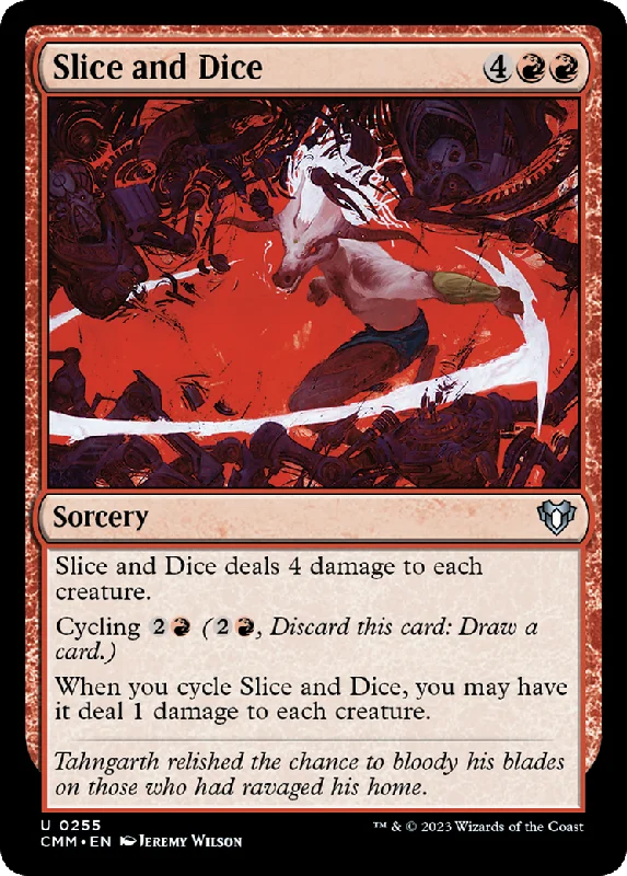 Slice and Dice (CMM-255) - Commander Masters [Uncommon]