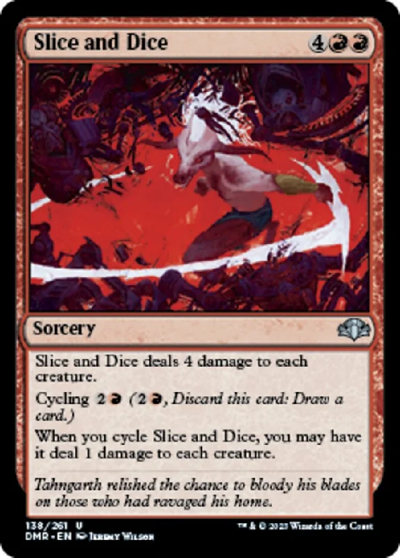 Slice and Dice (DMR-138) - Dominaria Remastered [Uncommon]