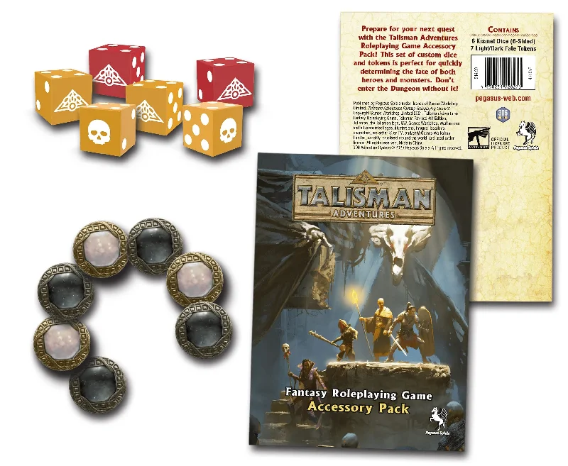 Talisman Adventures: Accessory Pack (Dice/Token)