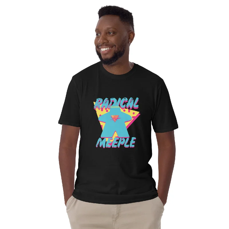 80's Radical Meeple Board Game T-Shirt