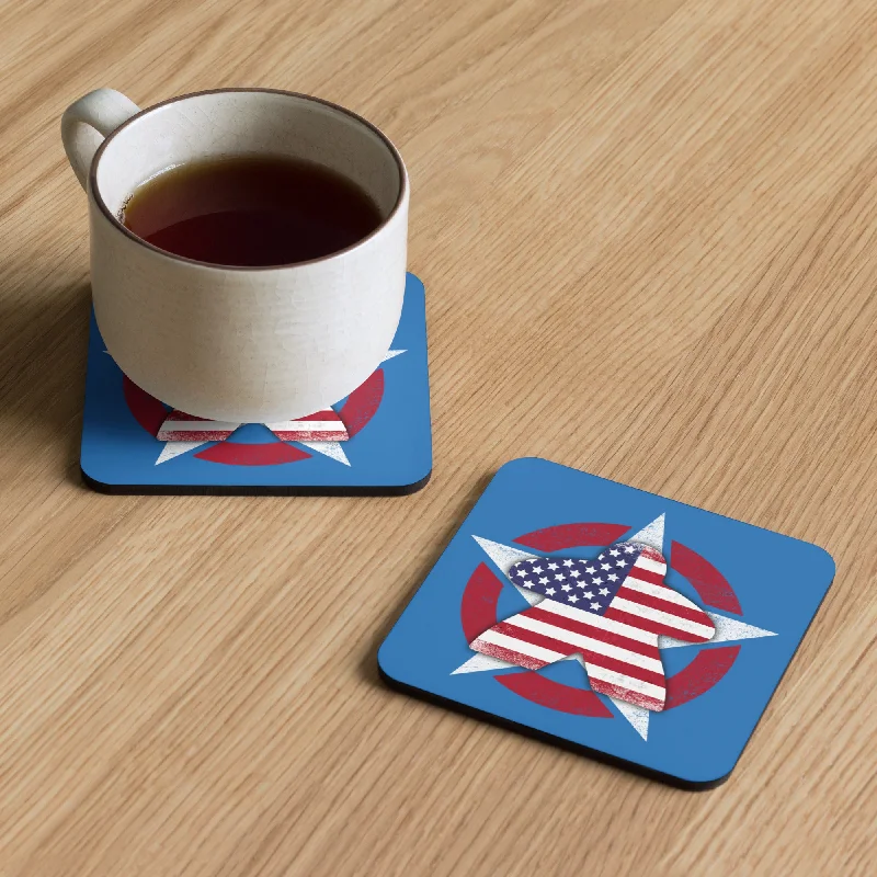 American Flag Meeple Board Game Coaster