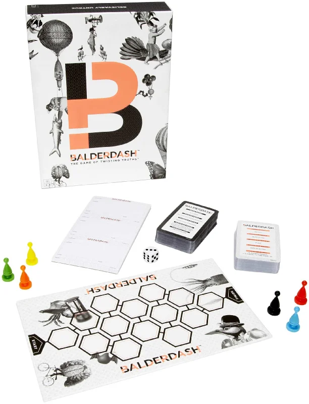 Balderdash Board Game For Adults & Teens With Guessing & Bluffing, The Game Of Twisting Truths