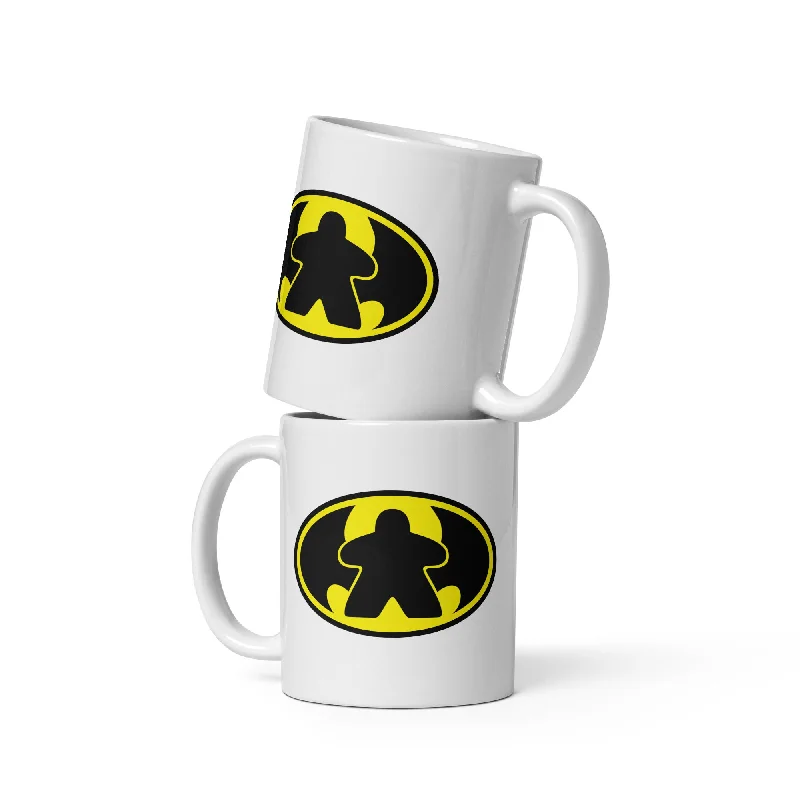 BatMeeple Symbol Board Game Coffee Mug