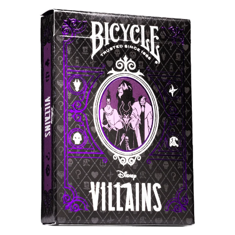 Bicycle Disney Villains Green/Purple Mix Playing Cards (Random Select)