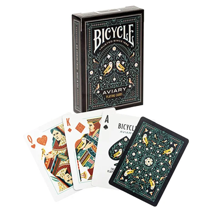 BICYCLE PLAYING CARDS AVIARY