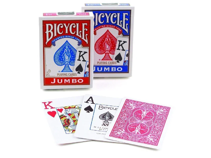 Bicycle Playing Cards: Jumbo Index Size (2 Pack)