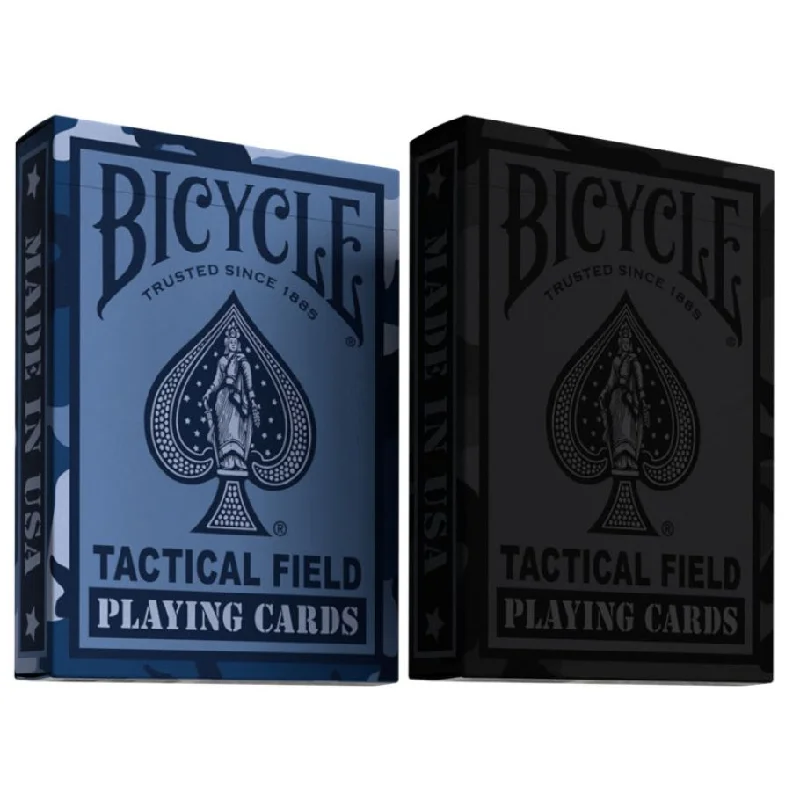 Bicycle Playing Cards - Tactical Field (Black)