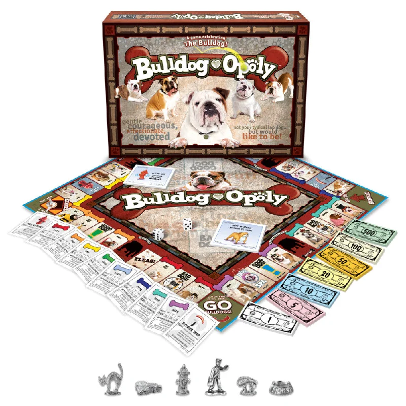 Bulldog-Opoly Family Board Game