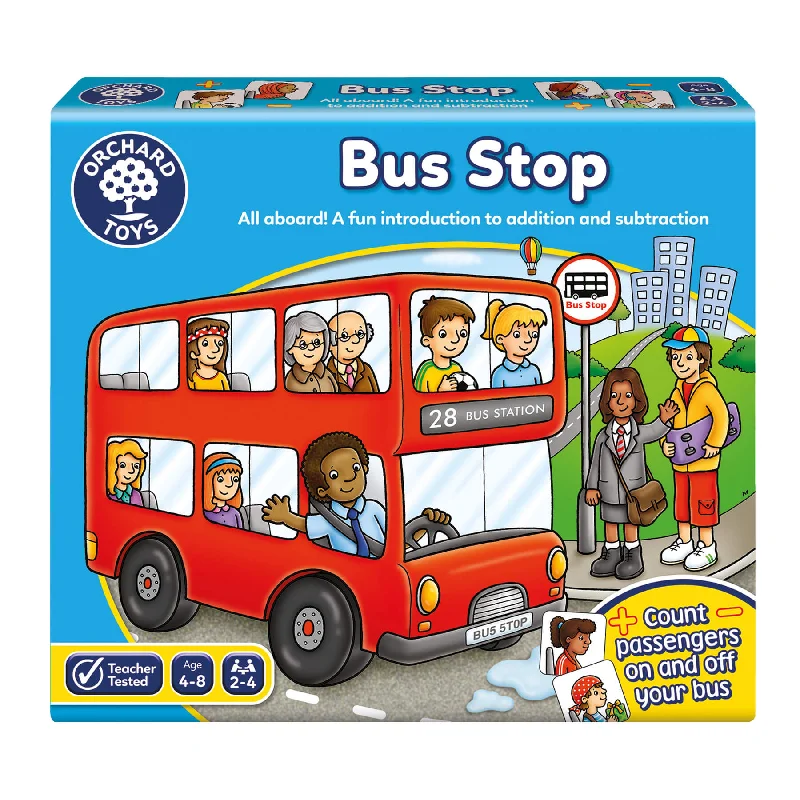 Bus Stop Board Game | Orchard Toys