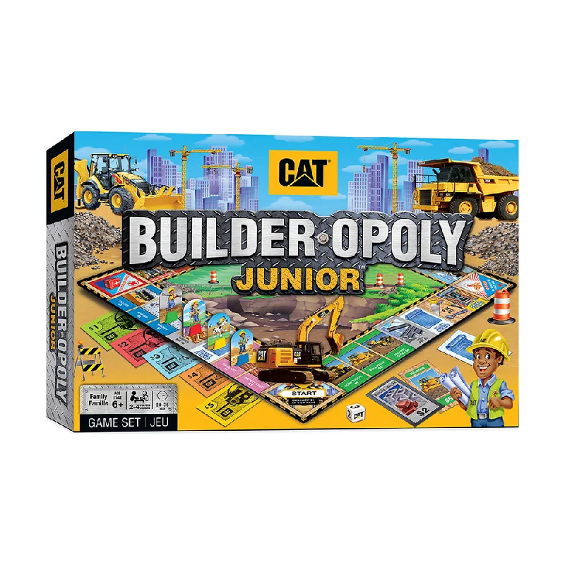 Caterpillar Builder Opoly Junior Board Game