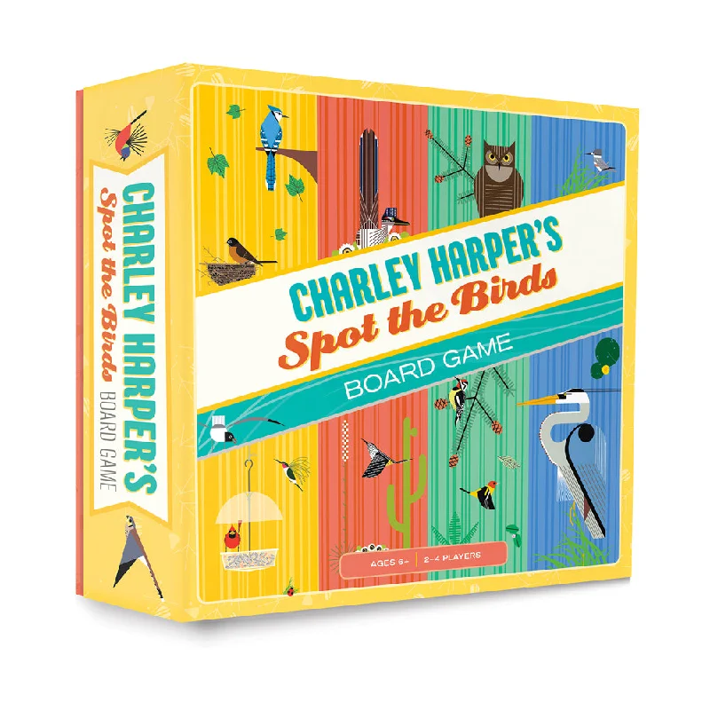 Charley Harper's Spot the Birds Educational Board Game