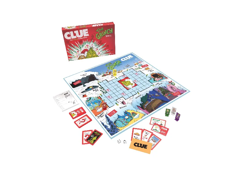 Dr. Seuss CLUE: The Grinch Edition Board Game