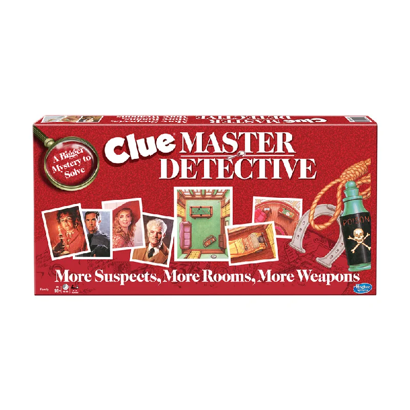 Clue Master Detective Expanded Board Game