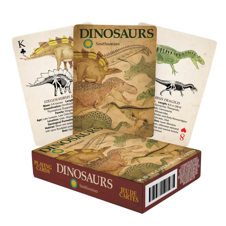 DINOSAURS PLAYING CARDS