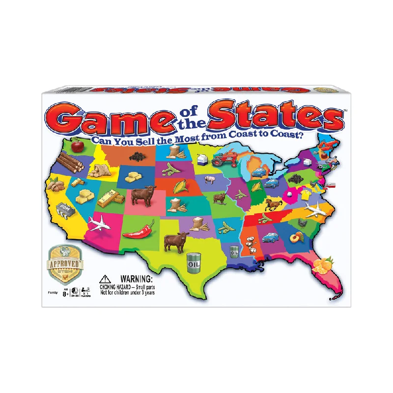 Game of the States Educational Board Game