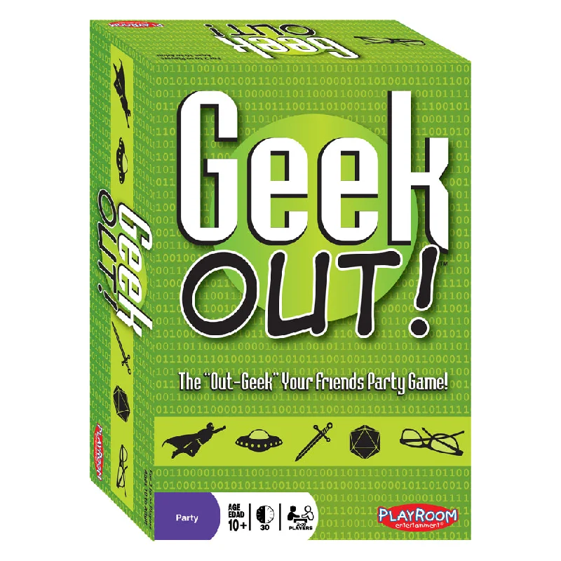 Geek Out! Pop Culture Party Trivia Board Game