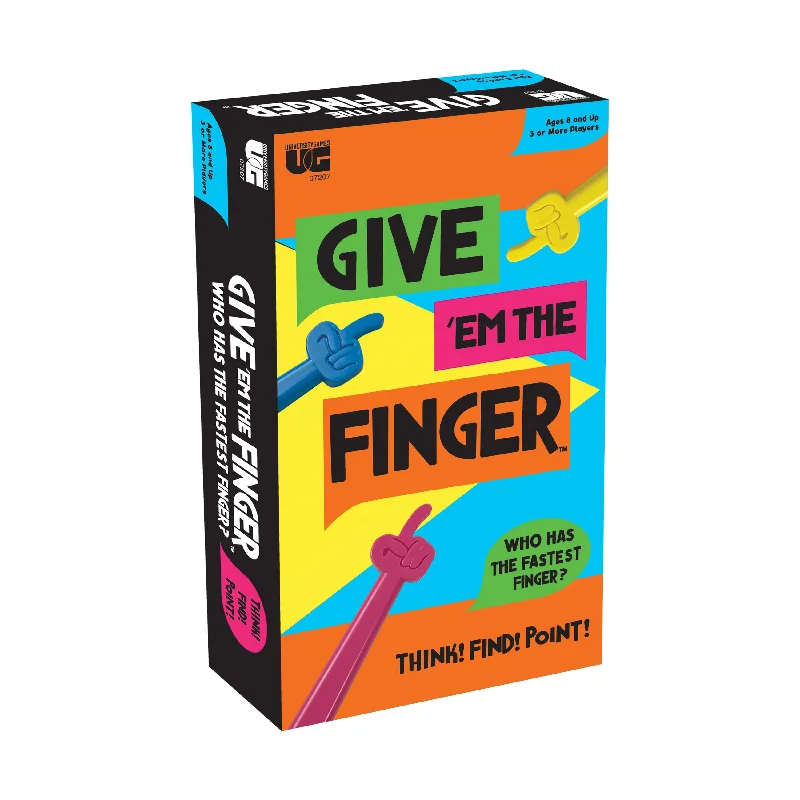 Give 'em the Finger: Rapid-Fire Trivia Challenge Board Game