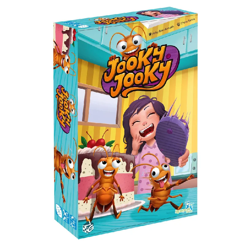 Jooky Jooky Cockroach Chase Family Board Game by Greater Than Games