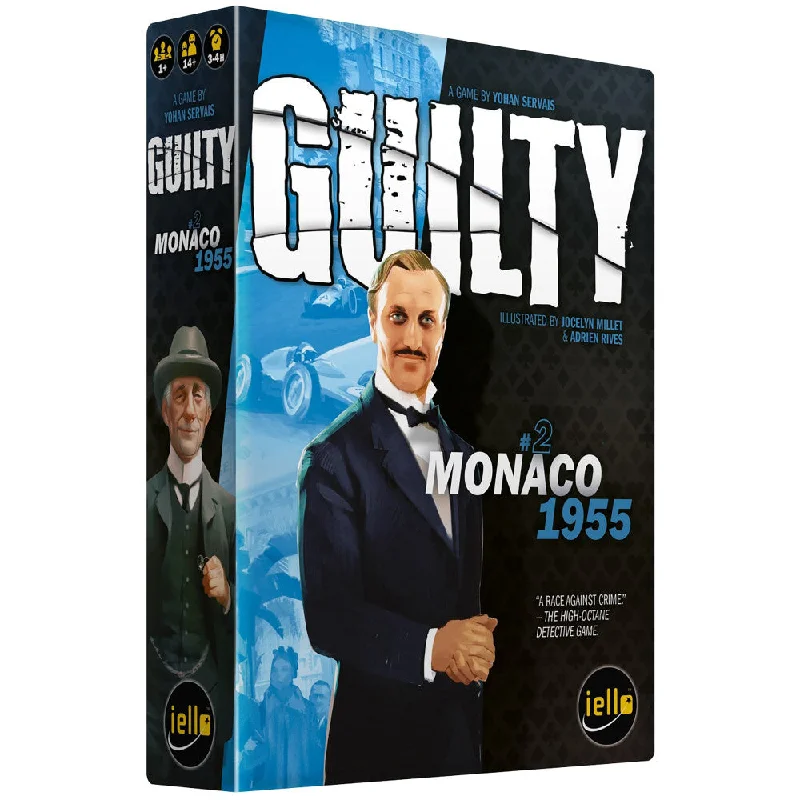 IELLO Guilty: Monaco 1955 Cooperative Deduction Board Game