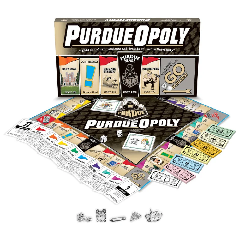 Purdue University Purdue-Opoly Monopoly Style Board Game