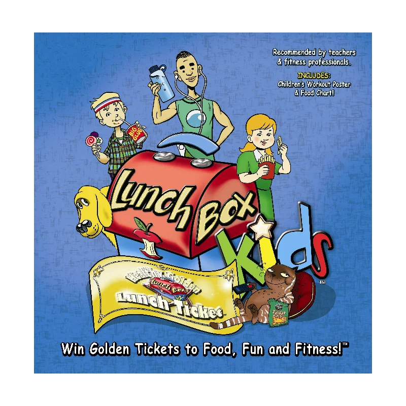 LunchBox Kids Health & Fitness Educational Board Game