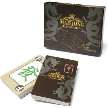 MAH JONG PLAYING CARDS