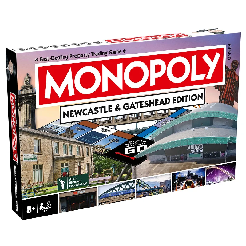 Monopoly Board Game Newcastle & Gateshead Edition