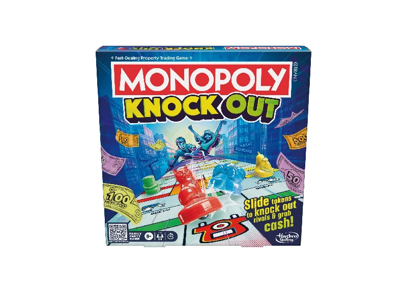 Monopoly Knockout Fast-Action Board Game