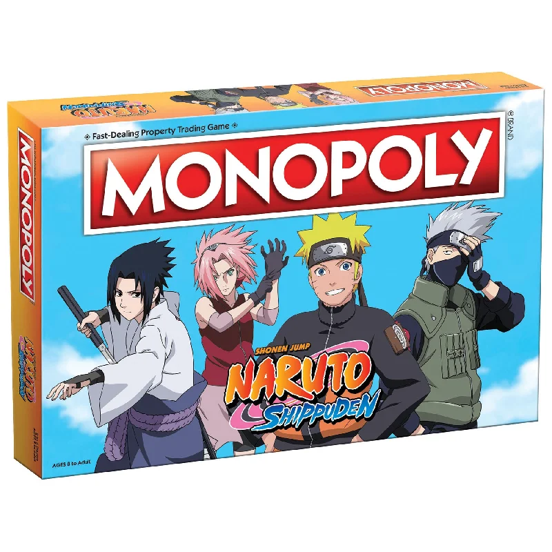 Naruto Shippuden Monopoly Board Game