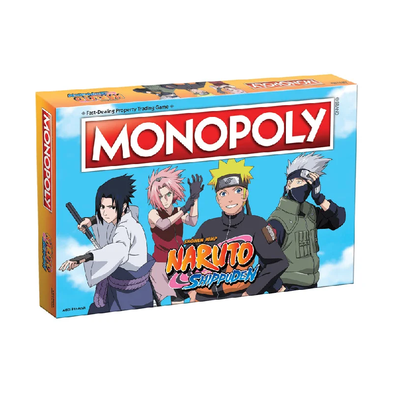 Naruto Shippuden Monopoly Board Game