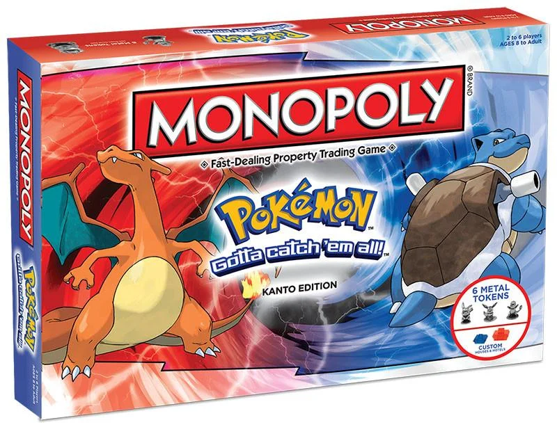 Monopoly Pokemon: Kanto Edition (USAopoly)