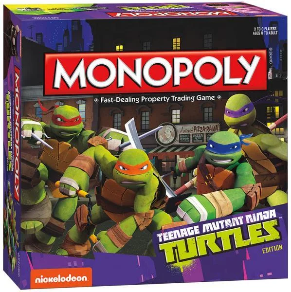 Monopoly TMNT Nickelodeon Cartoon (USAopoly)