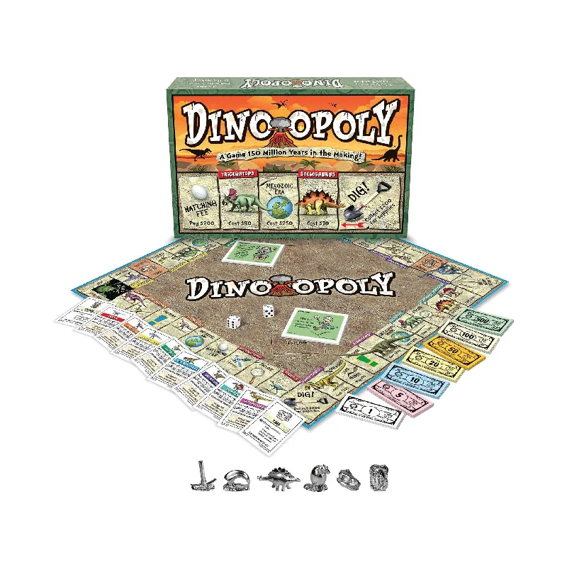 Dino-Opoly Board Game