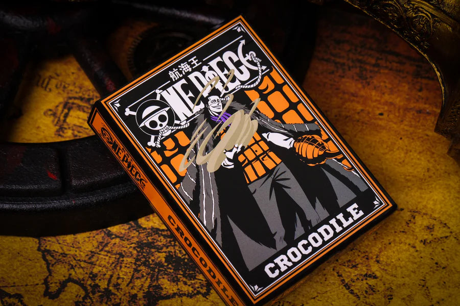 One Piece: Crocodile Playing Cards - Shichibukai Exclusive Foiled Edition