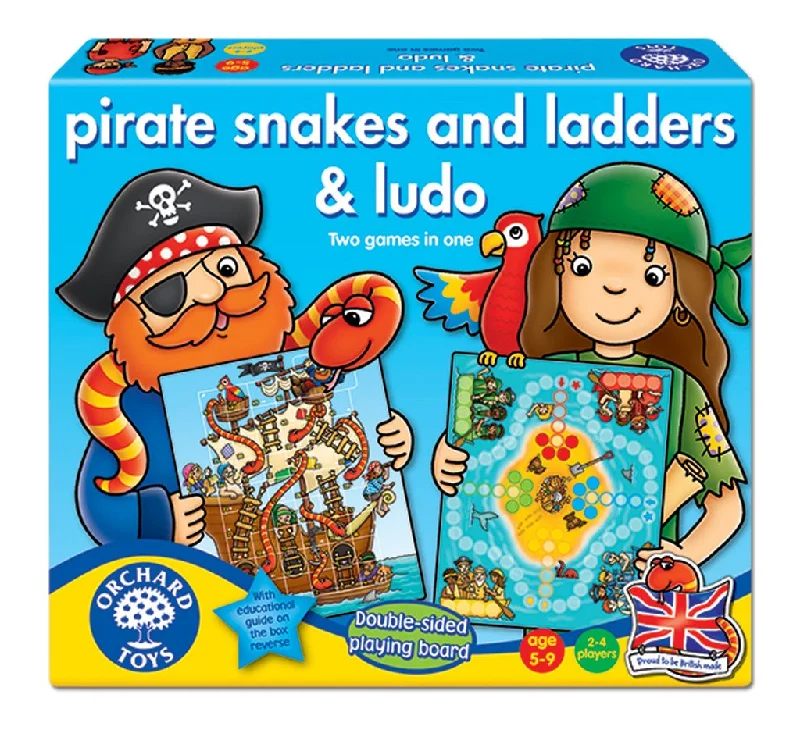 Orchard Pirate Snakes & Ladders and Ludo Board Game