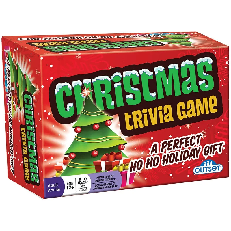 Outset Media Christmas Trivia Family Board Game