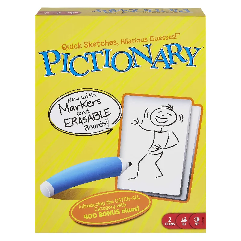 Pictionary Board Games For Family Night, Gifts For Kids And Adults