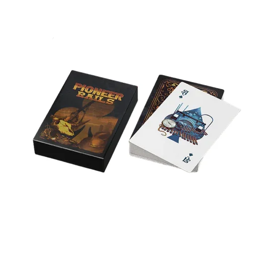 Pioneer Rails Poker Cards